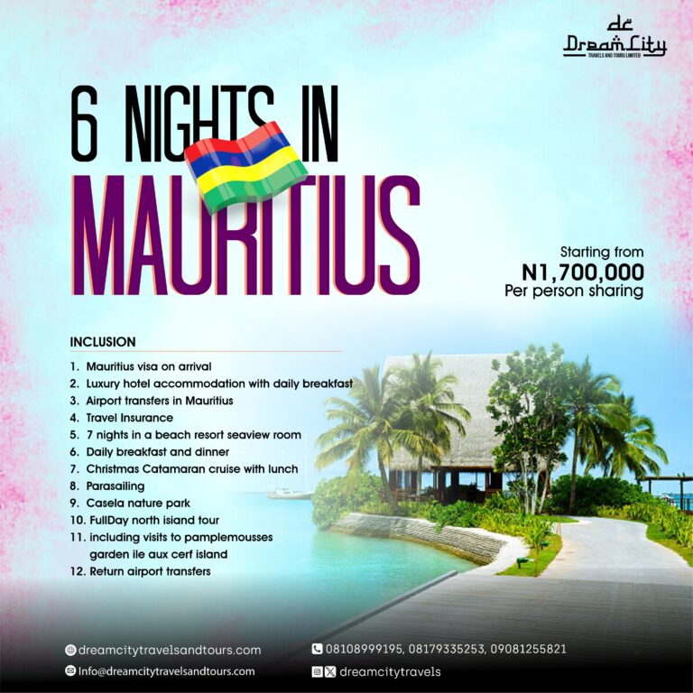 Indulge in Mauritius: 6 Nights of Coastal Elegance and Adventure